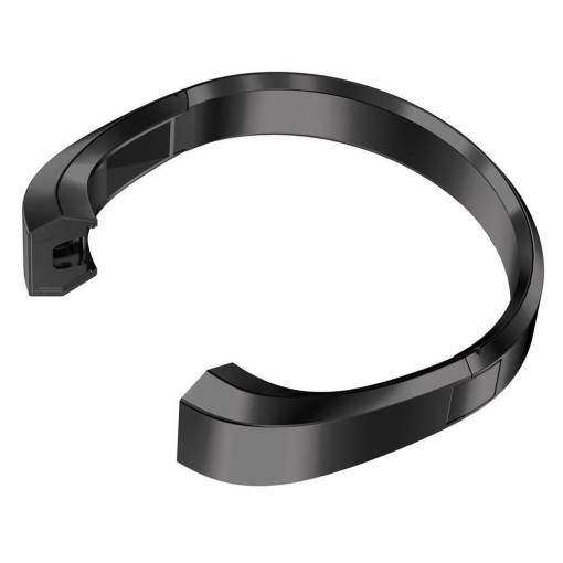 Foto - eses Kovový řemínek černý pro Fitbit Alta HR