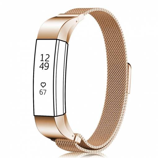 Foto - eses Milánský tah champagne pro Fitbit Alta HR