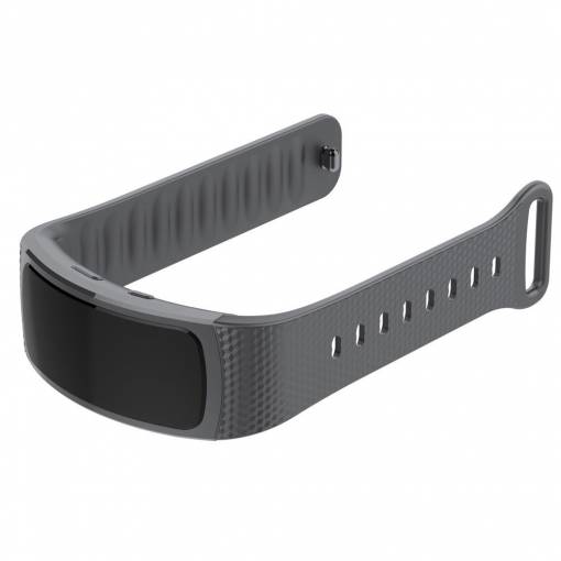 Foto - eses Silikonový řemínek pro Samsung Gear Fit 2 - Velikost L, šedý