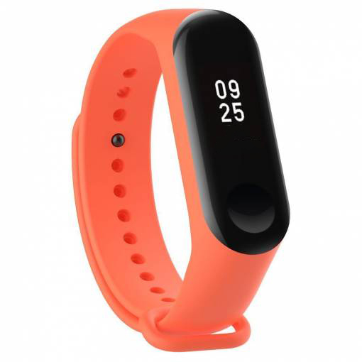 Foto - eses Náramek pro Xiaomi Mi Band 3 a Xiaomi Mi Band 4 - Oranžový