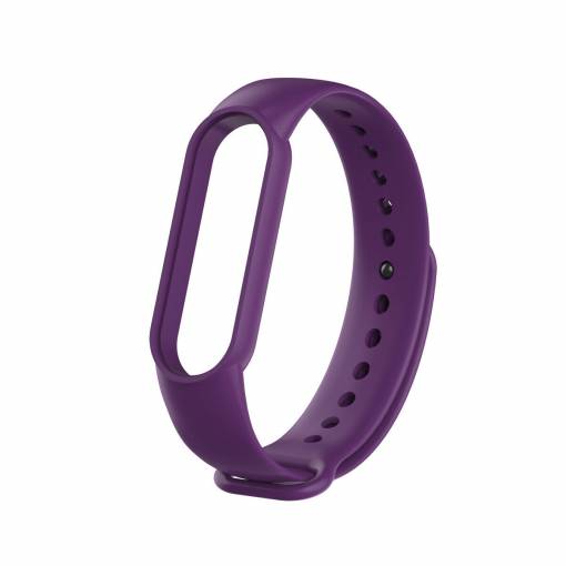 Foto - eses Náramek pro Xiaomi Mi Band 5, Mi Band 6 a Amazfit Band 5 - Fialový