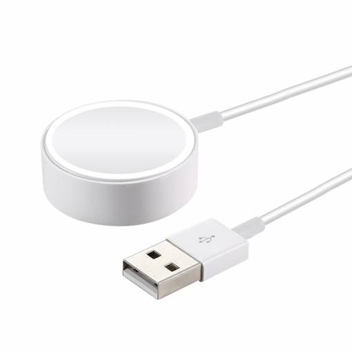 Foto - USB magnetická nabíječka pro Apple Watch 1 metr - Series 1, 2, 3, 4, 5, 6, 7, 8, SE, Ultra