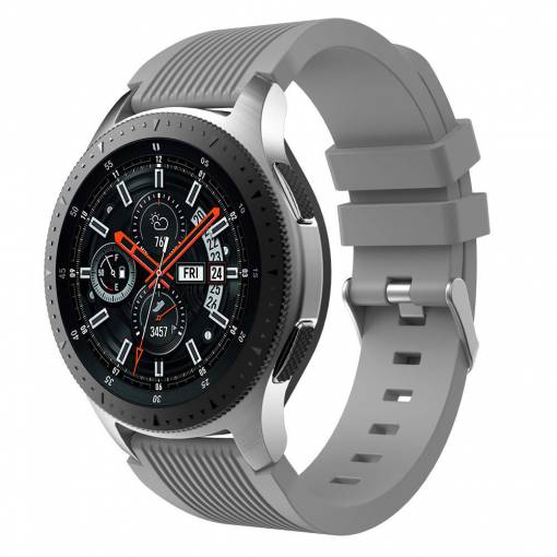Foto - eses Silikonový řemínek šedý pro Samsung Galaxy Watch 46mm