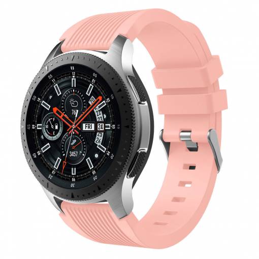 Foto - eses Silikonový řemínek růžový pro Samsung Galaxy Watch 46mm