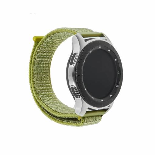 Foto - eses Nylonový řemínek zelený pro Samsung Galaxy Watch 42mm