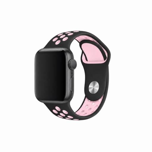 Černo růžový, S, M, L - 42mm, 44mm, 45mm, 49mm