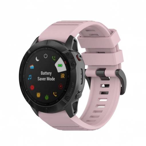 Foto - eses Sportovní silikonový řemínek pro Garmin - Růžový, QuickFit 26 mm