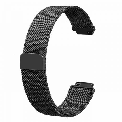 Foto - eses Milánský tah pro Fitbit Inspire 1, 2, HR, Ace 2 a 3 - Velikost L, černý