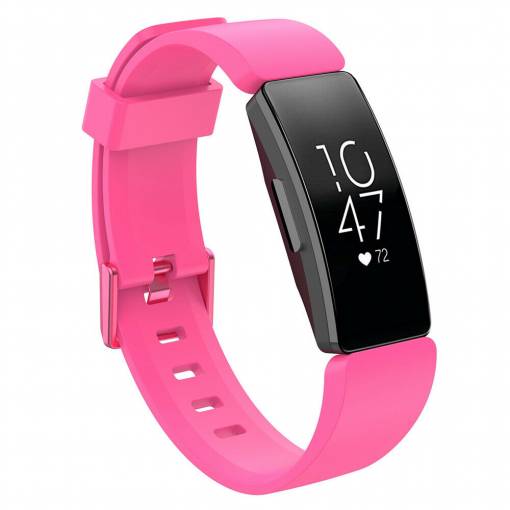 Foto - eses Silikonový řemínek růžový pro Fitbit Inspire/ Inspire HR