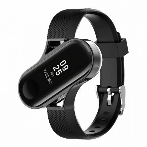 Foto - eses Náramek extravagantní černý pro Xiaomi Mi Band 3