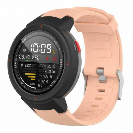 Foto - eses Silikonový řemínek pro Xiaomi Amazfit Verge - Růžový