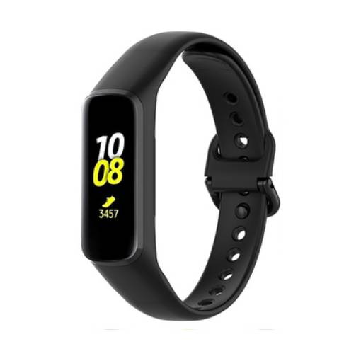 Foto - eses Silikonový řemínek pro Samsung Galaxy Fit 2 - Černý