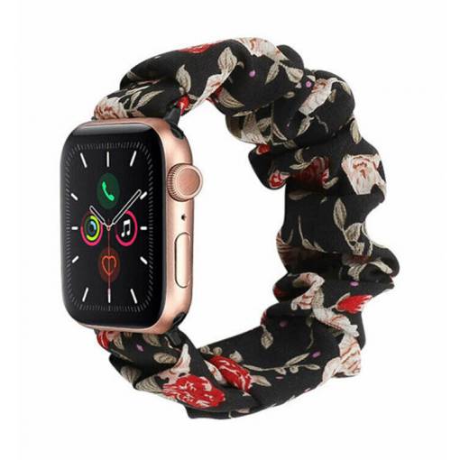 Foto - eses Elastický řemínek pro Apple Watch - Vzorovaný, růže 42mm, 44mm, 45mm, 49mm