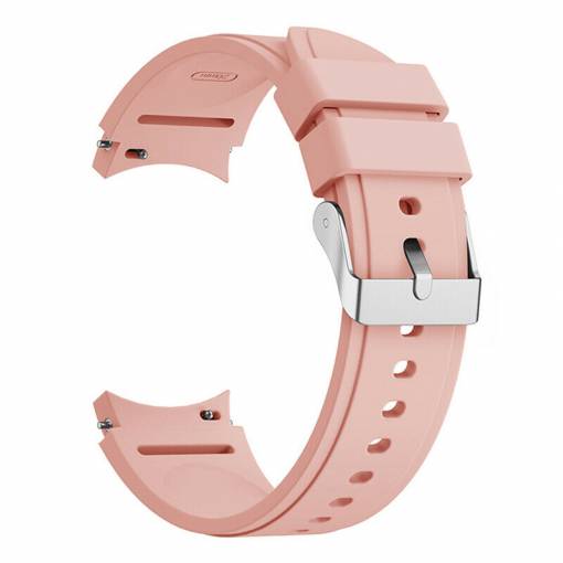 Foto - eses Silikonový řemínek pro Samsung Galaxy Watch 4 a Watch 5 - Růžový, 20 mm