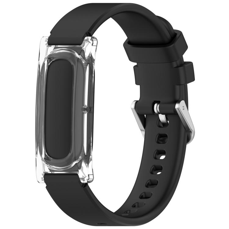 eses Silikonový řemínek s rámečkem pro Google Fitbit Air - Černý