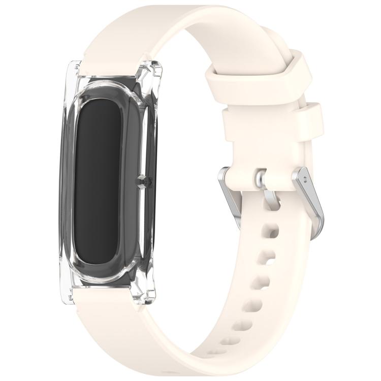 eses Silikonový řemínek s rámečkem pro Google Fitbit Air - Béžový