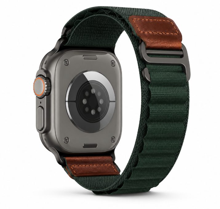 eses Alpský tah pro Huawei Watch Fit 3, 4, 4 Pro, 5 a 5 Pro - Tmavě zelený