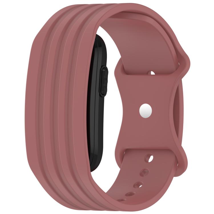 Nejlepší řemínky pro Garmin CIRQA Smart Band 2 eses Sportovní silikonový řemínek pro Garmin CIRQA Smart Band - Starorůžový