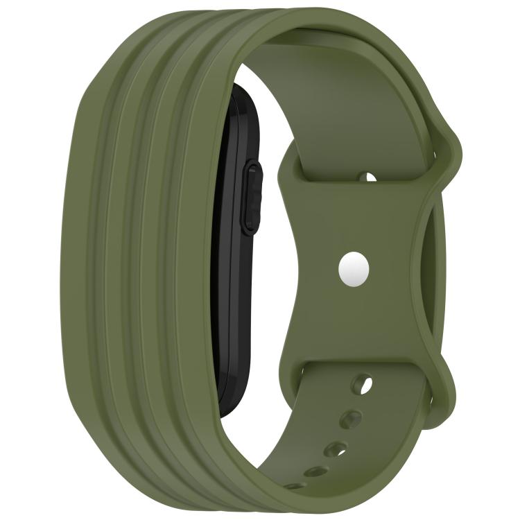 eses Sportovní silikonový řemínek pro Garmin CIRQA Smart Band - Zelený