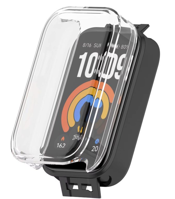 Silikonový kryt pro Xiaomi Smart Band 11 Active - Transparentní