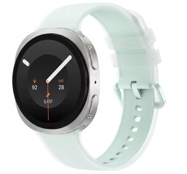 eses Silikonový řemínek pro Samsung Galaxy Watch 8 Galaxy Watch 9 - Zelený