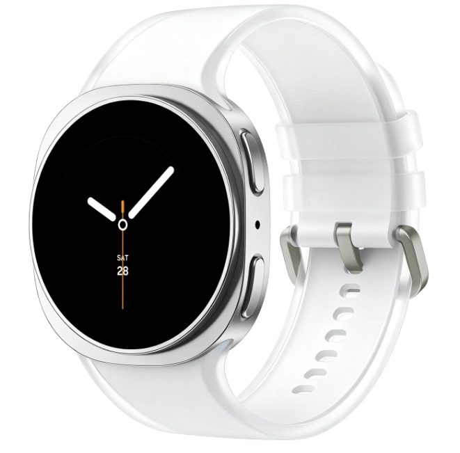 eses Silikonový řemínek pro Samsung Galaxy Watch 8 Galaxy Watch 9 - Šedý
