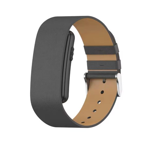 eses Kožený řemínek pro Garmin CIRQA Smart Band - Černý